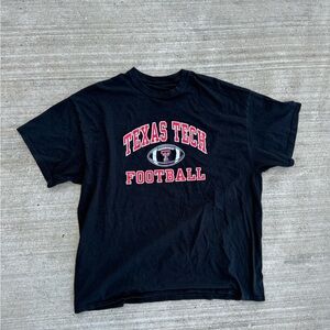 Texas Tech Football Black T-Shirt